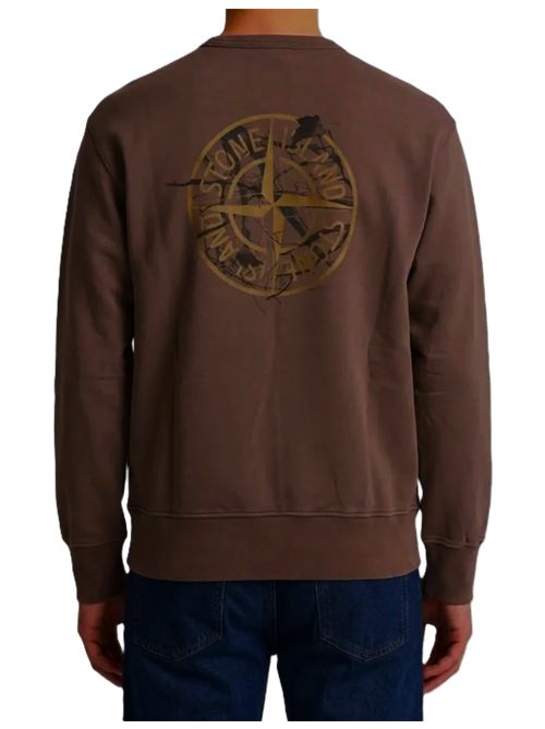 Sweatshirt dark burgundy Stone Island | L2S15 6100037 S0E20V0011 DARK BURGUNDY